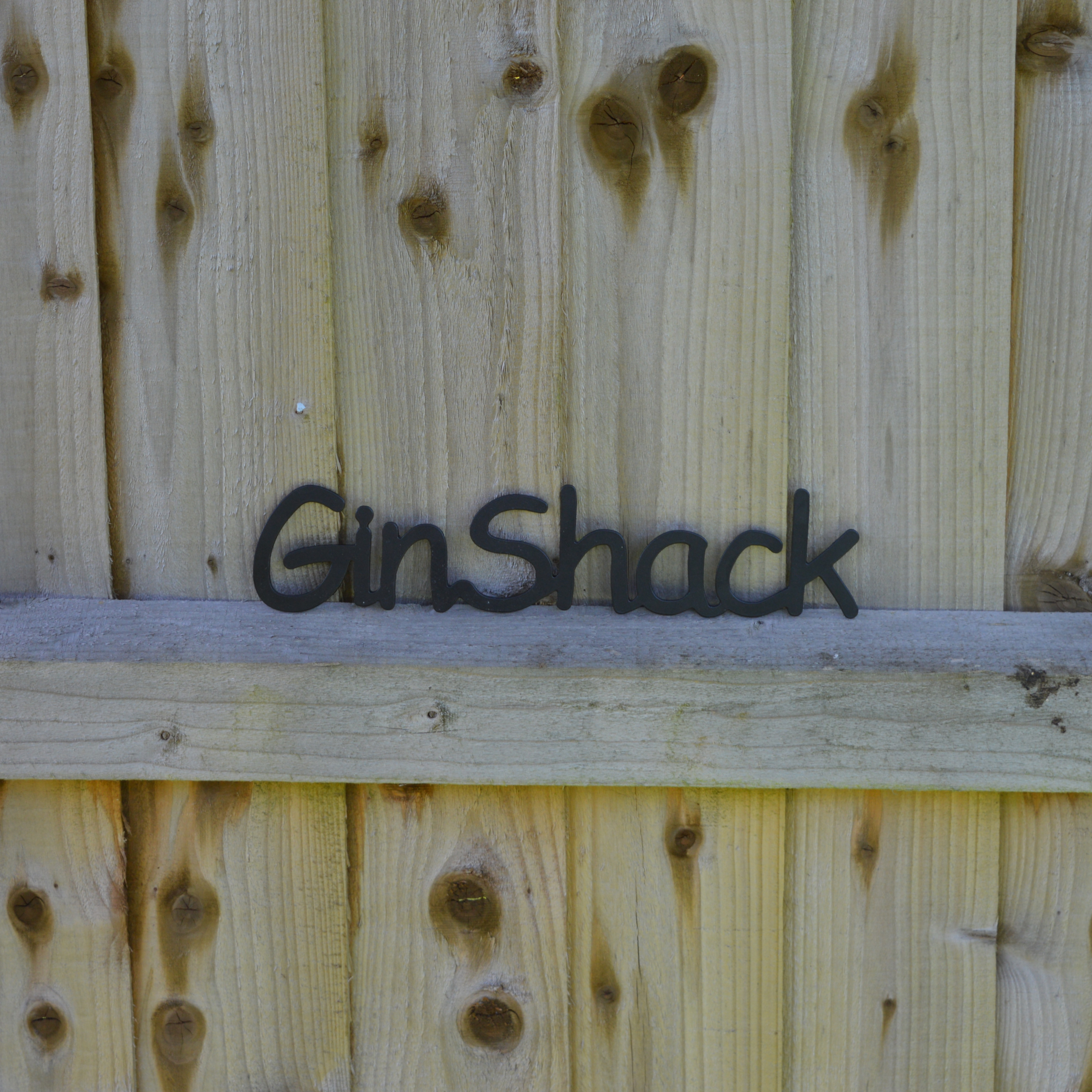 Gin Shack Sign Gin Shack Sign